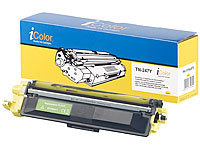 iColor Kompatibler Toner für Brother TN-247Y, gelb; Kompatible Druckerpatronen für Epson Tintenstrahldrucker 