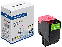 iColor Kompatibler Toner für Lexmark 70C2HM0, magenta; Kompatible Toner Cartridges für Kyocera Laserdrucker 