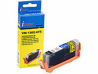 iColor Tintenpatrone für Canon (ersetzt CLI-581BK XXL), photo black; Kompatible Druckerpatronen für Epson Tintenstrahldrucker 