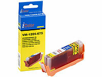 iColor Tintenpatrone für Canon (ersetzt CLI-581Y XXL), yellow; Kompatible Druckerpatronen für Epson Tintenstrahldrucker 