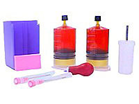 iColor Refill-Kit für HP-Patronen, yellow (8x20ml); Kompatible Toner-Cartridges für HP-Laserdrucker 