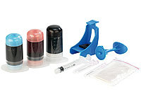 iColor Refill-STARTER-Kit für HP-Patronen, color (3x20ml); Kompatible Druckerpatronen für HP Tintenstrahldrucker 