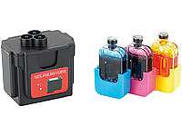 iColor Universal-Refill-System "Smart Refill" für HP, color; Kompatible Toner-Cartridges für HP-Laserdrucker 