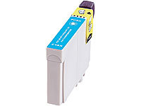 iColor Patrone für EPSON (ersetzt T08024010), cyan; Kompatible Toner-Cartridges für HP-Laserdrucker 