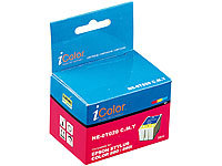 iColor Patrone für EPSON (ersetzt T020401), color (c/m/y); Kompatible Druckerpatronen für Canon-Tintenstrahldrucker 