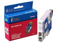 iColor Patrone für EPSON (ersetzt T04864010), light-magenta; Kompatible Druckerpatronen für Brother-Tintenstrahldrucker 