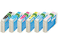 iColor ColorPack für Epson (ersetzt T0801-0806), BK/C/M/Y/LC/LM; Kompatible Druckerpatronen für Epson Tintenstrahldrucker Kompatible Druckerpatronen für Epson Tintenstrahldrucker 