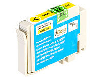 iColor Tintenpatrone für Epson (ersetzt T1284), yellow; Kompatible Toner-Cartridges für HP-Laserdrucker Kompatible Toner-Cartridges für HP-Laserdrucker 