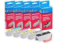 iColor Tintenpatronen ColorPack Epson (ersetzt T3357 / 33XL), BK/PBK/C/M/Y; Kompatible Druckerpatronen für Epson Tintenstrahldrucker 