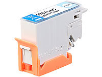iColor Tinten-Patrone T3795 / 378XL für Epson-Drucker, light-cyan; Kompatible Druckerpatronen für Canon-Tintenstrahldrucker 