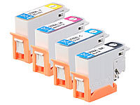 iColor Tinten-Patronen ColorPack 378XL, schwarz, cyan, magenta, gelb; Kompatible Druckerpatronen für Epson Tintenstrahldrucker 