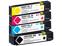 iColor ColorPack für HP (ersetzt 970XL / 971XL), BK/C/M/Y; Kompatible Toner-Cartridges für HP-Laserdrucker 