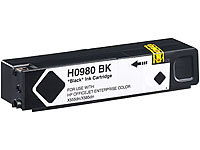 iColor Tintenpatrone für HP (ersetzt No.980BK), black; Kompatible Toner-Cartridges für HP-Laserdrucker 