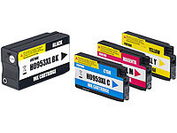iColor Tintenpatronen ColorPack für HP (ersetzt No.953XL), BK/C/M/Y; Kompatible Toner-Cartridges für HP-Laserdrucker Kompatible Toner-Cartridges für HP-Laserdrucker Kompatible Toner-Cartridges für HP-Laserdrucker 