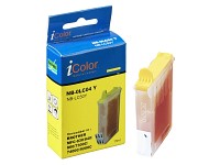 iColor Patrone für Brother (ersetzt LC50Y), yellow; Kompatible Druckerpatronen für Epson Tintenstrahldrucker 