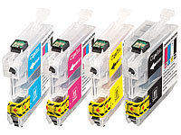 iColor Color-Pack für Brother (ersetzt LC127/125), BK/C/M/Y; Kompatible Druckerpatronen für Epson Tintenstrahldrucker Kompatible Druckerpatronen für Epson Tintenstrahldrucker Kompatible Druckerpatronen für Epson Tintenstrahldrucker Kompatible Druckerpatronen für Epson Tintenstrahldrucker 