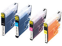 iColor ColorPack für Brother (ersetzt LC980/LC1100), BK/C/M/Y; Kompatible Toner-Cartridges für HP-Laserdrucker Kompatible Toner-Cartridges für HP-Laserdrucker Kompatible Toner-Cartridges für HP-Laserdrucker 