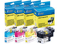 iColor ColorPack für Brother (ersetzt LC-229XL / 225XL), BK/C/M/Y; Kompatible Toner-Cartridges für Brother-Laserdrucker, Kompatible Druckerpatronen für Brother-Tintenstrahldrucker Kompatible Toner-Cartridges für Brother-Laserdrucker, Kompatible Druckerpatronen für Brother-Tintenstrahldrucker 