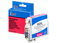 iColor Tintenpatrone für Epson-Drucker (ersetzt C13T02W34010), magenta (rot); Kompatible Toner-Cartridges für HP-Laserdrucker Kompatible Toner-Cartridges für HP-Laserdrucker 