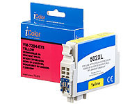 iColor Tintenpatrone für Epson-Drucker (ersetzt C13T02W44010), yellow (gelb); Kompatible Toner-Cartridges für HP-Laserdrucker Kompatible Toner-Cartridges für HP-Laserdrucker 