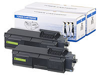 iColor Toner-Kartusche TK-1160 für Kyocera-Laserdrucker, black, 2er-Set; Kompatible Toner-Cartridges für HP-Laserdrucker 
