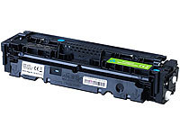 iColor Kompatibler Toner W2031A für HP (ersetzt No.415A), cyan; Kompatible Toner-Cartridges für Brother-Laserdrucker 