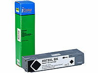 iColor Tintenpatrone für HP (ersetzt HP 973X), schwarz / black; Kompatible Druckerpatronen für Epson Tintenstrahldrucker 
