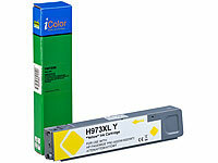 iColor Tintenpatrone für HP (ersetzt HP 973X), yellow; Kompatible Druckerpatronen für Epson Tintenstrahldrucker 
