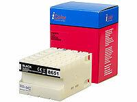 iColor Tintenpatrone für Epson (ersetzt Epson T8651), black; Kompatible Toner-Cartridges für HP-Laserdrucker 