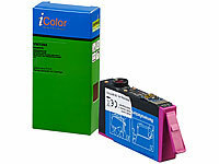 iColor Tintenpatrone für HP (ersetzt HP 912XL), magenta; Kompatible Druckerpatronen für Epson Tintenstrahldrucker 
