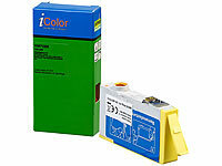 iColor Tintenpatrone für HP (ersetzt HP 912XL), yellow; Kompatible Druckerpatronen für Epson Tintenstrahldrucker 