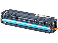 iColor Toner für HP-Laserdrucker (ersetzt HP 207A, W2211A), cyan; Kompatible Toner-Cartridges für Brother-Laserdrucker 
