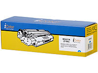 iColor Toner für HP-Laserdrucker (ersetzt HP 216A, W2411A), cyan; Kompatible Toner-Cartridges für Brother-Laserdrucker 