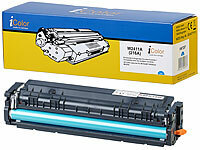 iColor Toner für HP-Laserdrucker (ersetzt HP 216A, W2411A), cyan; Kompatible Druckerpatronen für Epson Tintenstrahldrucker 