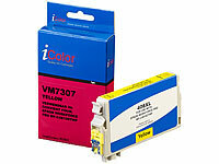 iColor Tintenpatrone für Epson (ersetzt Epson 408XLM), magenta (rot); Kompatible Toner-Cartridges für HP-Laserdrucker 