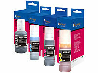 iColor Nachfüll-Tinten ColorPack für Epson, ersetzt C13T03R140-440, BK/C/M/Y; Kompatible Druckerpatronen für Epson Tintenstrahldrucker 