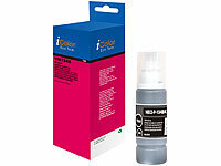 iColor Nachfüll-Tinte für Epson, ersetzt Epson C13T00P140, black (schwarz); Kompatible Druckerpatronen für Epson Tintenstrahldrucker 
