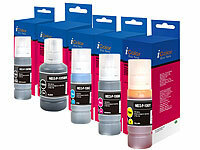 iColor Nachfüll-Tinten ColorPack, statt Epson C13T00Q140/R140-440, BK/P/C/M/Y; Kompatible Druckerpatronen für Epson Tintenstrahldrucker 
