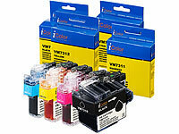 iColor Tintenpatronen ColorPack für Brother (ersetzt LC3219XL), BK/C/M/Y; Kompatible Toner-Cartridges für Brother-Laserdrucker, Kompatible Druckerpatronen für Brother-Tintenstrahldrucker 