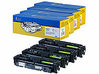 iColor Kompatibler Toner W2030A bis W2033A (hp 415 bk, c, m, y); Kompatible Druckerpatronen für Epson Tintenstrahldrucker 