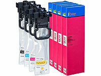 iColor Tintenpatrone für Epson (Epson T9451, T9452, T9453, T9454) XL; Kompatible Toner-Cartridges für HP-Laserdrucker 