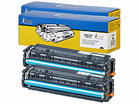 iColor 2er-Set Toner für HP-Laserdrucker (ersetzt HP 207A, W2210A), black; Kompatible Druckerpatronen für Epson Tintenstrahldrucker 