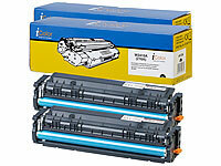 iColor 2er-Set Toner für HP-Laserdrucker (ersetzt HP 216A, W2410A), black; Kompatible Druckerpatronen für Epson Tintenstrahldrucker 