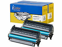 iColor 2er-Set Toner für HP-Laserdrucker (ersetzt HP 59A, CF259A), black; Kompatible Druckerpatronen für Epson Tintenstrahldrucker 