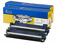 iColor 2er-Set Toner für Kyocera-Laserdrucker (ersetzt TK-1248), black; Kompatible Toner-Cartridges für HP-Laserdrucker 