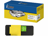 iColor Toner für Kyocera-Drucker, ersetzt TK-5440Y, gelb, bis 2.400 Seiten; Kompatible Toner-Cartridges für HP-Laserdrucker 