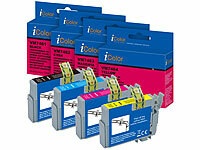 iColor Tinten-Sparset für Epson-Drucker, ersetzt 604XL BK/C/M/Y; Kompatible Druckerpatronen für Epson Tintenstrahldrucker 