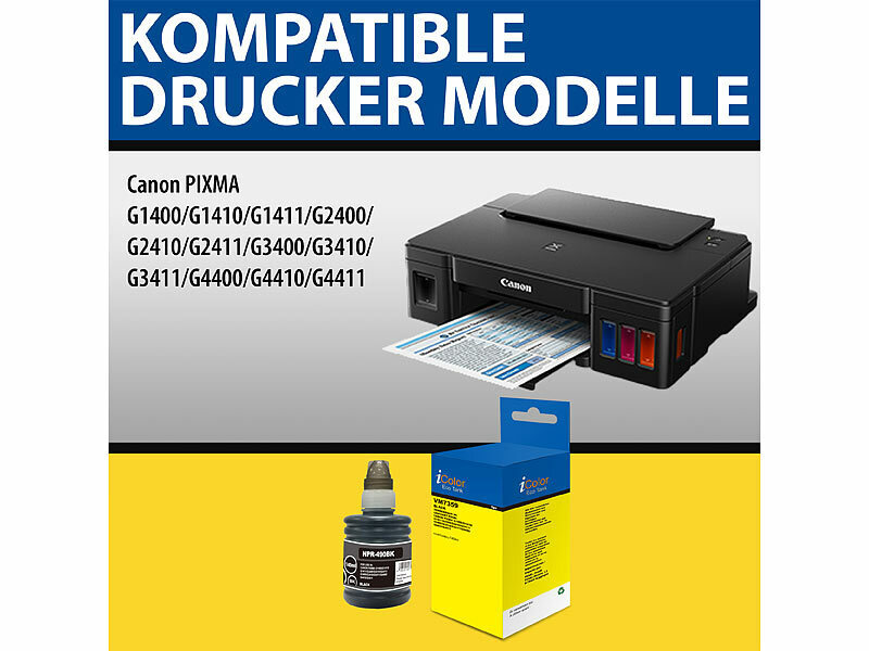 ; Kompatible Druckerpatronen für Canon-Tintenstrahldrucker 