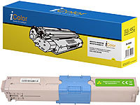 iColor Kompatible Toner-Kartusche für OKI 46508709, yellow (gelb)