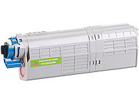 iColor Kompatible Toner-Kartusche für OKI 46490606, magenta (rot); Kompatible Toner-Cartridges für HP-Laserdrucker 